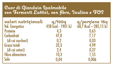 ChocoHealth Cuor di Gianduia con Fermenti Lattici e Fibre 250g